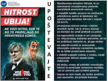 Nacionalna preventivna akcija Hitrost - I. del