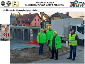 Zagotavljanje varnosti pešcem