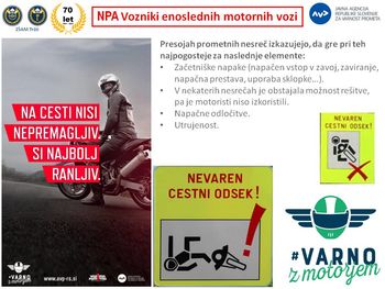 Nacionalna preventivna akcija Vozniki enoslednih vozil