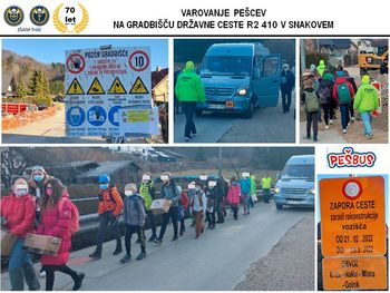 Zaključek akcije varovanja v Snakovem