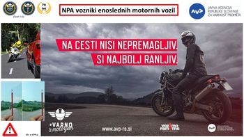Nacionalna preventivna akcija Vozniki enoslednih  motornih vozil