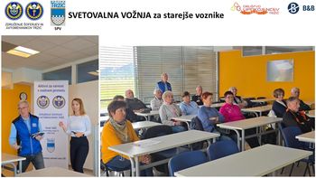SVETOVALNA VOŽNJA za starejše voznike