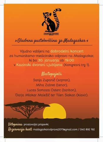 Glasbena pustolovščina za Madagaskar