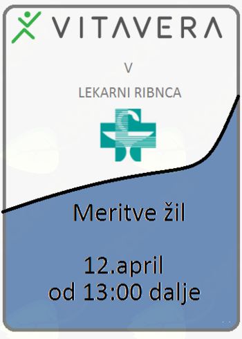 Meritve žil v Lekarni Ribnica