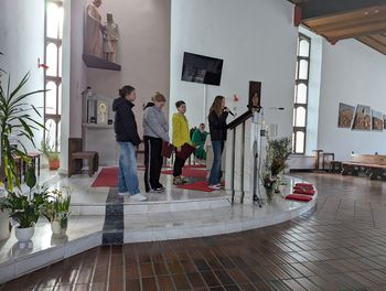 Kulturni
            praznik v župnijski cerkvi Svete Družine v Kidričevem