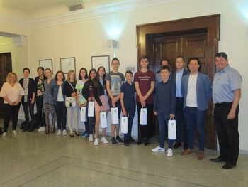 Tradicionalni županov sprejem mladih ob koncu šolskega leta