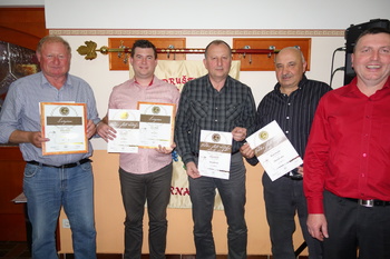 BAŠELJ IN MUHIČ PRIDOBILA NAZIV ŠAMPIONA  ZA FRANKINJO IN SAUVIGNON