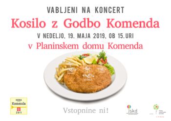 KOSILO Z GODBO KOMENDA 