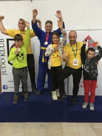 Judo klub Komenda se iz Zagreba vrača z vrhunskimi rezultati