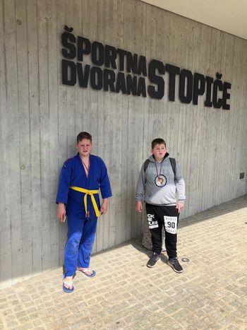 Odlične borbe mladih judoistov v Novem mestu