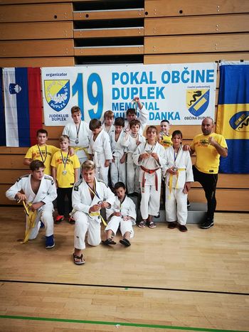 Judo klub Komenda na pokalu Dupleka osvojil 11 kolajn