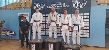 Judoist Žiga Klarić tretji na kadetskem pokalu