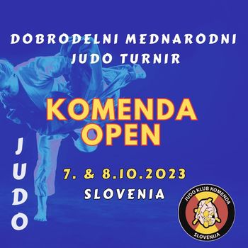 DOBRODELNI mednarodni judo turnir 8. POKAL KOMENDE