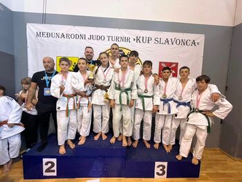 Odličen nastop Judo kluba Ippon Kamnik na mednarodnem turnirju Kup Sup Slavonca