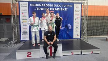 Judo klub Komenda do medalj v Gradiški