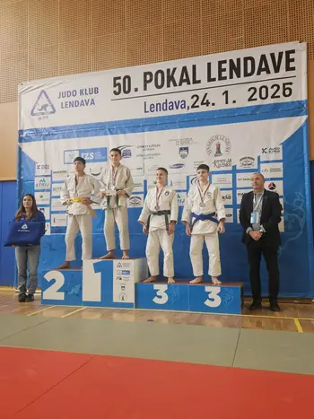 Judoist Zakhar Kholodov prvi na mednarodnem Pokalu Lendave