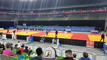 Haya Veinhandl Obaid nastopila na članskem pokalu svetovnega pokala LJUBLJANA EUROPEAN OPEN 2026 v Stožicah Haya Veinhandl Obaid nastopila na članskem pokalu svetovnega pokala LJUBLJANA EUROPEAN OPEN 2026 v Stožicah