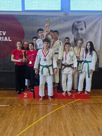 Judo klub Ippon Kamnik ekipno na 1. mestu na mednarodnem turnirju v Ljubljani