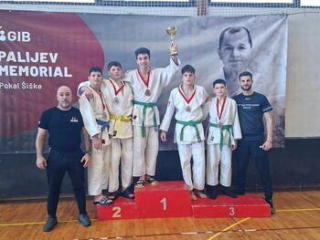 Judo klub Ippon Kamnik ekipno na 1. mestu na mednarodnem turnirju v Ljubljani