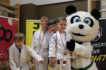 4. Kamniški judo panda turnir privabil mnogo gledalcev