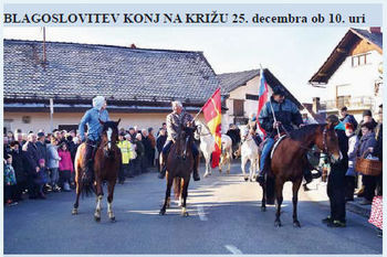BLAGOSLOVITEV KONJ NA KRIŽU