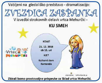 GLEDALIŠKA PREDSTAVA