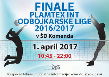 FINALE PLAMTEX INT odbojkarske lige 2016/2017