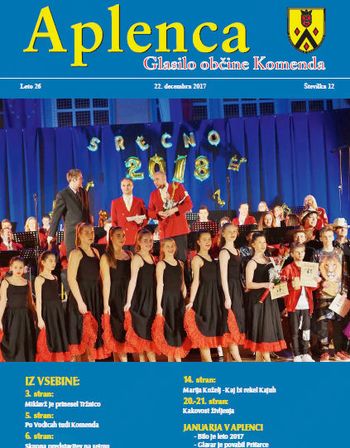 Aplenca – Glasilo občine Komenda 12/2017
