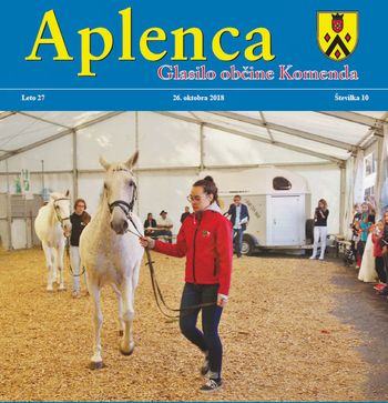 Aplenca – Glasilo občine Komenda 10/2018