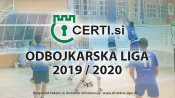 1. krog Certi.si odbojkarske lige 2019/2020