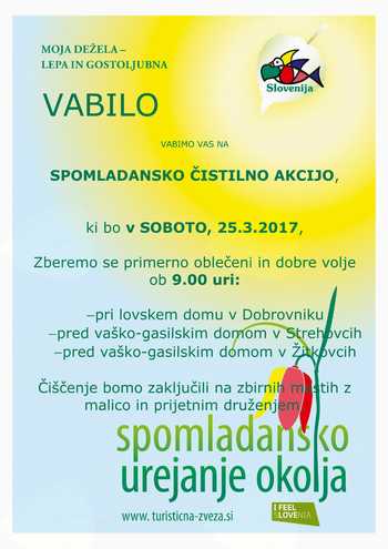 Spomladanska čistilna akcija/Tavaszi tisztitó akció