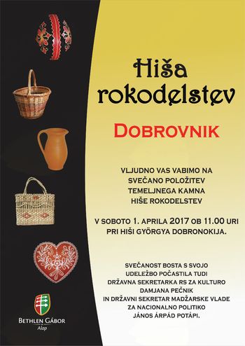 Hiša rokodelstev/Kézművességek háza