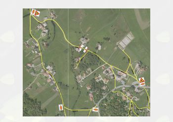 Zapora ceste na Rakitni