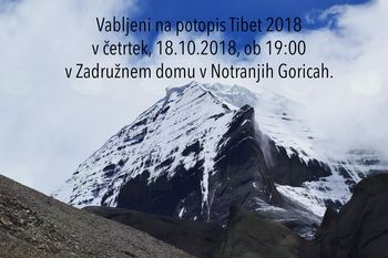 Potopisno predavanje - Tibet