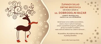 Dobrodelni bazar Županovega sklada Občine Brezovica