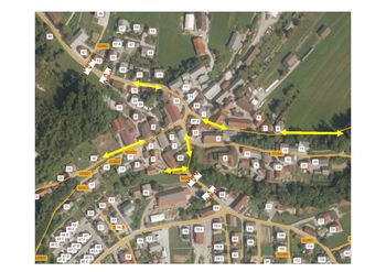 Popolna zapora javne poti Vnanje Gorice – Požarnice 