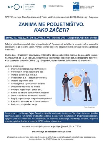 ZANIMA ME PODJETNIŠTVO. KAKO ZAČETI?