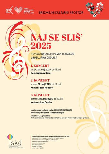 Naj se sliš 2025
