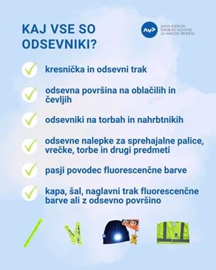 Kaj so odsevniki in zakaj so pomembni