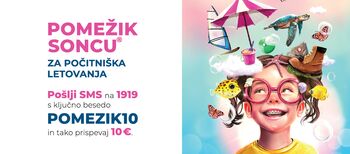 Pomežik soncu - prošnja za brezplačno objavo oglasa 