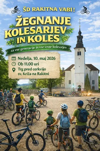 Žegnanje kolesarjev in koles 