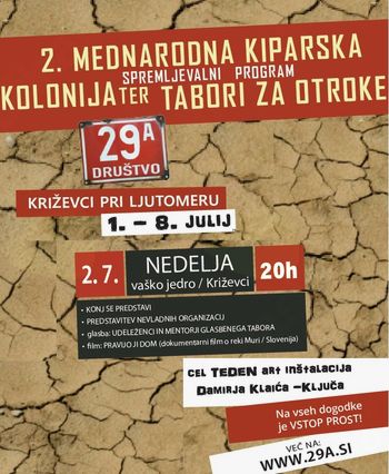 2. Mednarodna kiparska kolonija - spremljevalni program