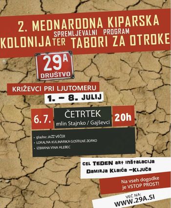 2. Mednarodna kiparska kolonija - spremljevalni program