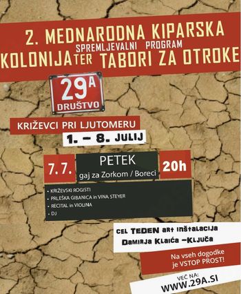 2. Mednarodna kiparska kolonija - spremljevalni program