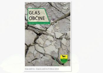 Možnost oglaševanja v občinskem glasilu GLAS OBČINE 2017