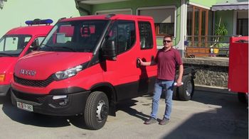 PGD Lukavci Prevzem gasilskega avtomobila GVV-1