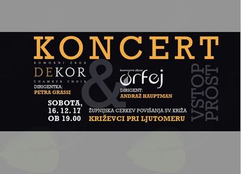 Koncert v Župnijski cerkvi v Križevcih