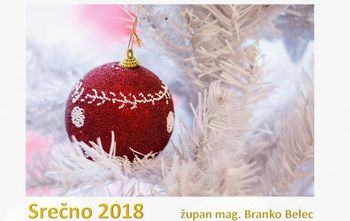 Voščilo župana ob prihajajočem letu 2018