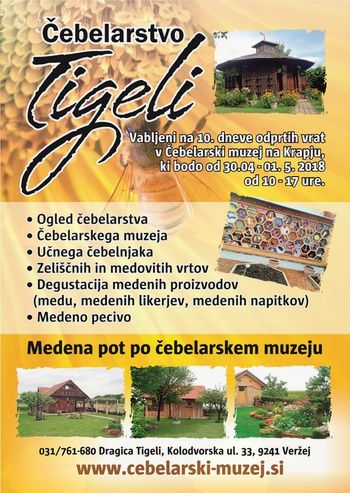 10. Dnevi odprtih vrat v Čebelarskem muzeju na Krapju