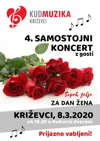 KUD MUZIKA: ŠOPEK ŽELJA ZA DAN ŽENA 